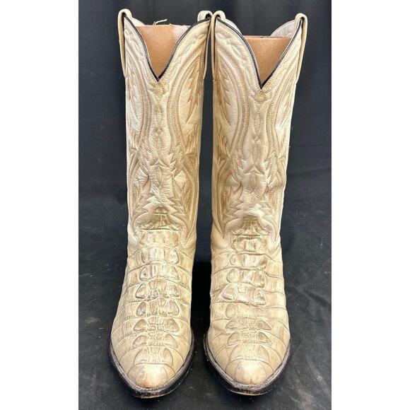 Botas Jaca Alligator Print Men's Cowboy Boots Sz 12 - Picture 3 of 6